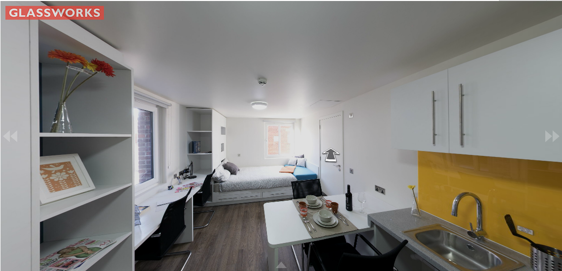 Glassworks student accommodation, Newcastle, UK