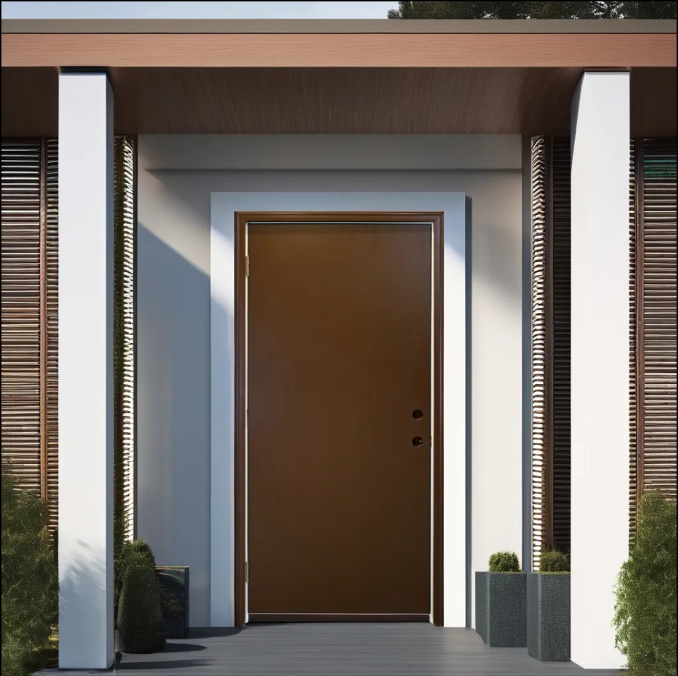 Hot Sale Modern Fiberglass Sliding Doors Insulation Fiberglass Exterior Door with Glass